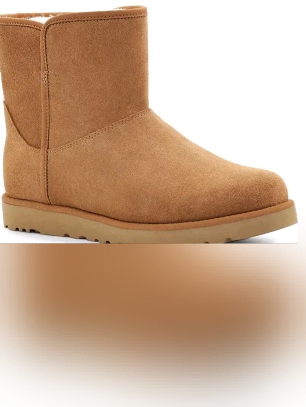 UGG Cory Li Boots Suede  Chestnut Brand New